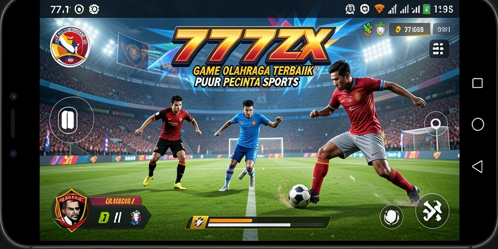 Screenshot gameplay <strong>777ZX</strong> menampilkan suasana pertandingan yang intens.