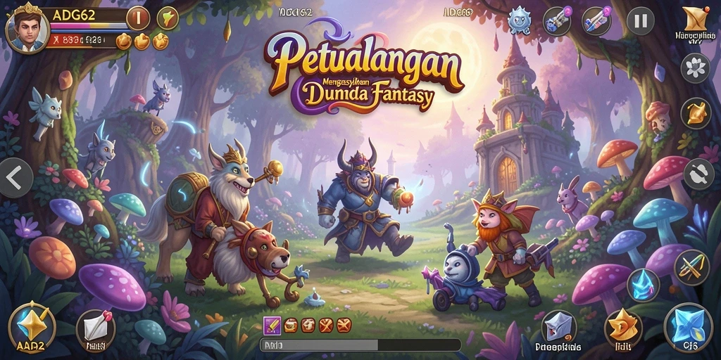 Menampilkan gameplay penuh aksi dan eksplorasi seru.