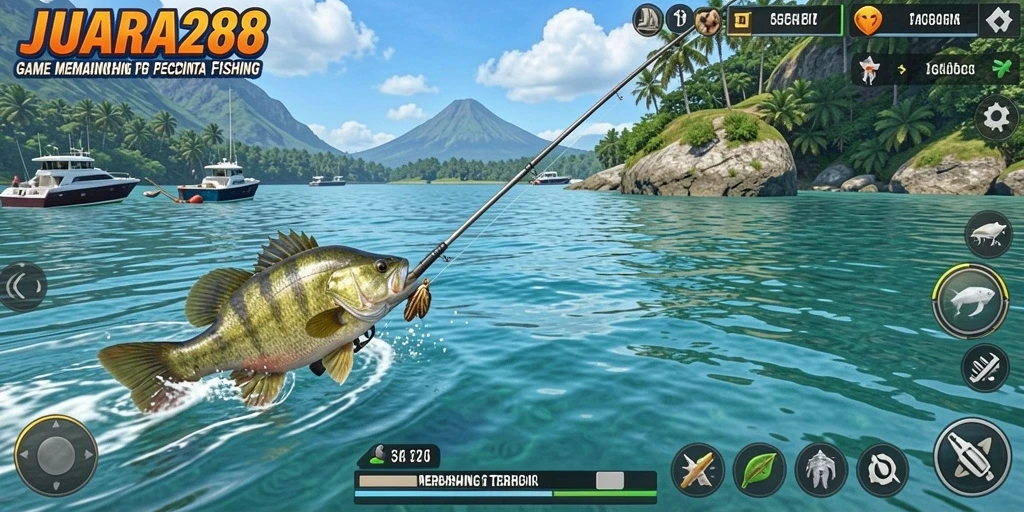Menampilkan grafik menawan dan gameplay seru dalam JUARA288.