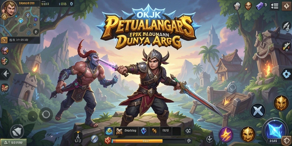 Tampilan gameplay <strong>OKJK</strong> yang mendebarkan dalam aksi ARPG.