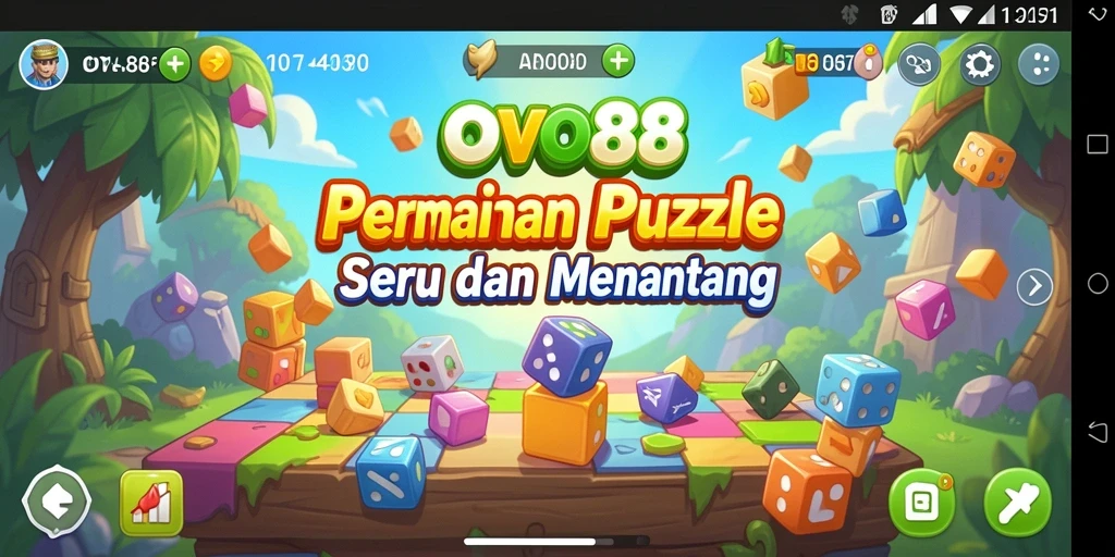 Screenshot OVO88 menampilkan gameplay seru dan menarik dari permainan Puzzle.