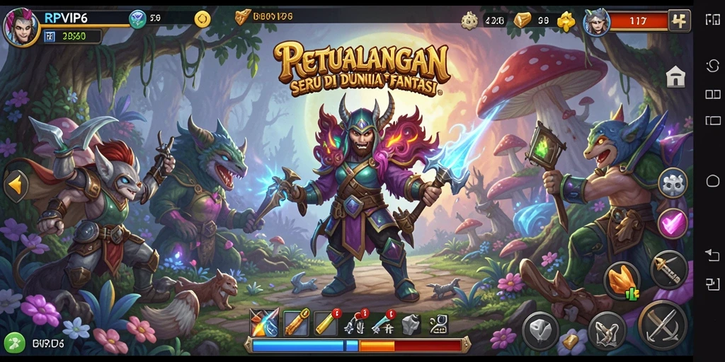 Tampilan Gameplay RPVIP6 yang Menarik dan Menantang