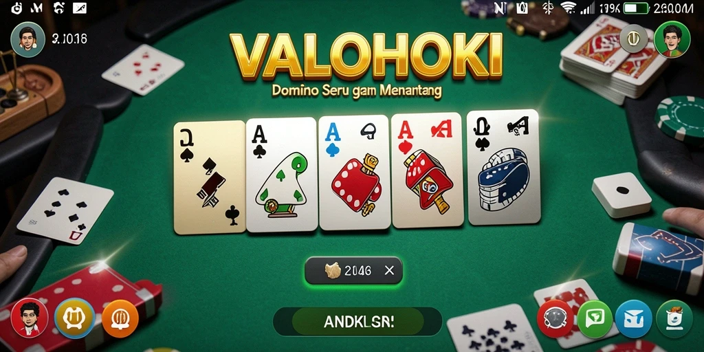 Tampilan gameplay VALOHOKI yang seru dan menarik.