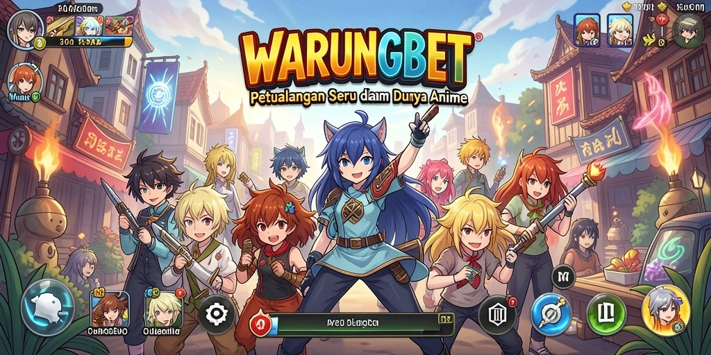 Gameplay menarik dalam dunia Anime WARUNGBET.